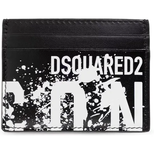 Kartenhalter mit Logo Dsquared2 - Dsquared2 - Modalova