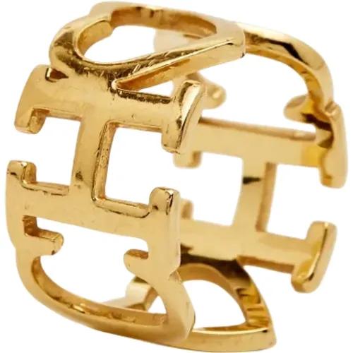 Pre-owned Gold rings , female, Sizes: ONE SIZE - Carolina Herrera Pre-owned - Modalova