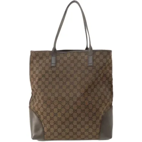 Pre-owned Canvas gucci-bags , female, Sizes: ONE SIZE - Gucci Vintage - Modalova