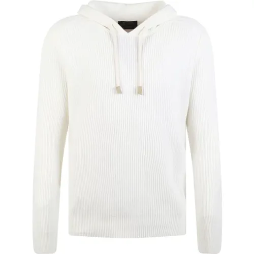 Ribbed Sweatshirt Long Sleeves , male, Sizes: M - Gran Sasso - Modalova