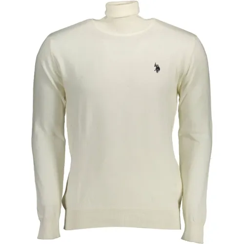 Hochgeschlossener Baumwoll-Kaschmir-Pullover , Herren, Größe: 3XL - U.S. Polo Assn. - Modalova