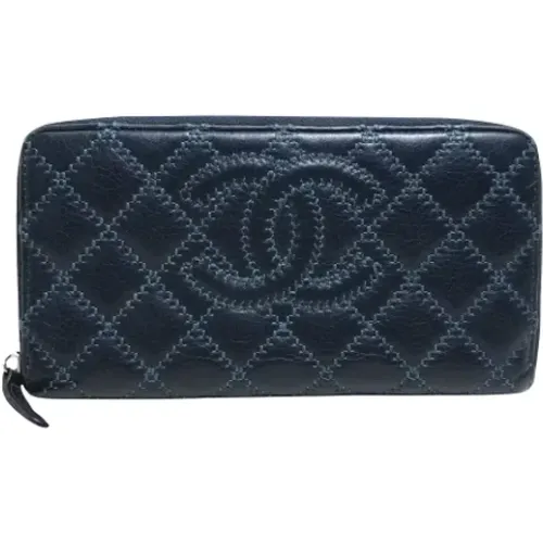 Pre-owned Leather wallets , female, Sizes: ONE SIZE - Chanel Vintage - Modalova