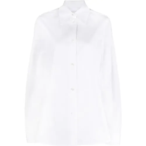 Cotton shirt , female, Sizes: S - Jil Sander - Modalova