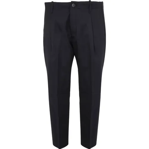 Stretch Pants with Pences , male, Sizes: M, L - Nine In The Morning - Modalova