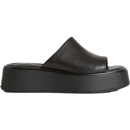 Courtney Leather Wedge Sandals , female, Sizes: 3 UK, 8 UK - Vagabond Shoemakers - Modalova
