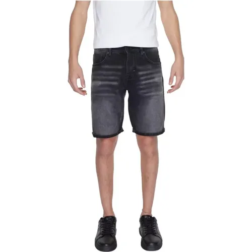 Baumwoll Bermuda Shorts Kollektion Frühling/Sommer , Herren, Größe: W34 - Antony Morato - Modalova