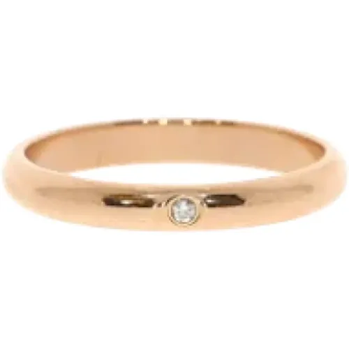 Pre-owned Rose Gold rings , female, Sizes: ONE SIZE - Cartier Vintage - Modalova