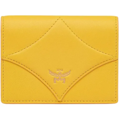 Wallet with Bavarian Diamond , female, Sizes: ONE SIZE - MCM - Modalova