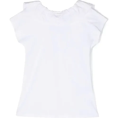 Weiße Baumwoll-Logo-Print-Kleid - Douuod Woman - Modalova