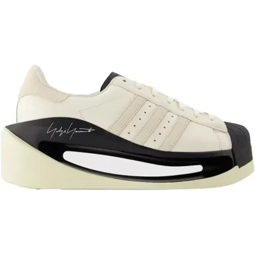 Leather sneakers , female, Sizes: 4 1/2 UK - Y-3 - Modalova