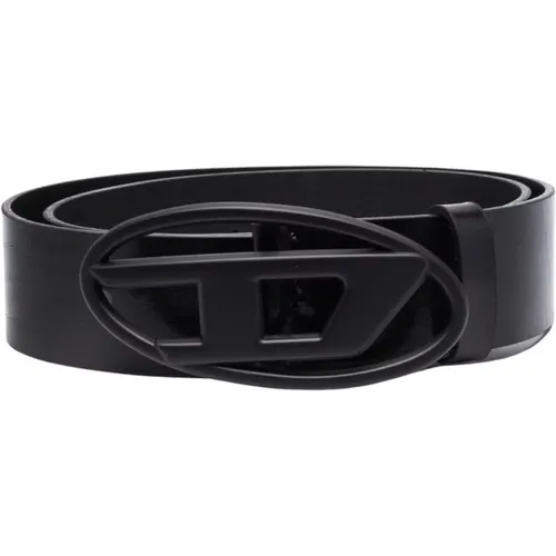 Leather Belt , unisex, Sizes: 105 CM - Diesel - Modalova