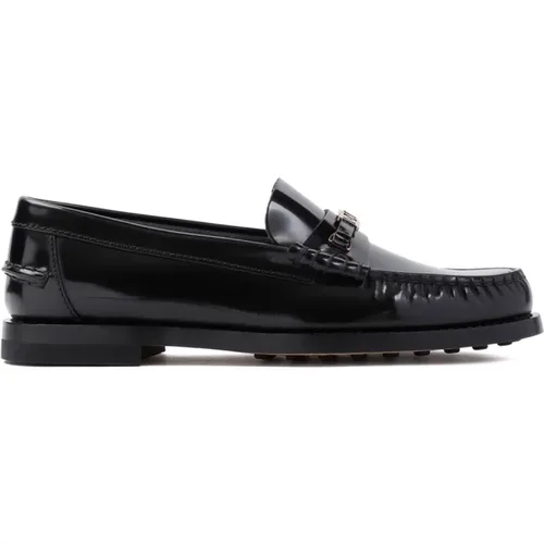 Leather Loafers for Women , female, Sizes: 5 1/2 UK, 3 UK, 4 UK, 6 UK, 4 1/2 UK - TOD'S - Modalova