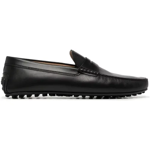 Leather City Gommino Driving Shoes , male, Sizes: 6 1/2 UK - TOD'S - Modalova