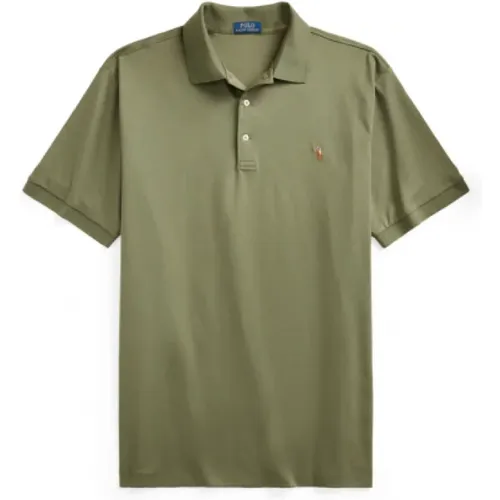 Slim Fit Pima Baumwoll Polo , Herren, Größe: S - Polo Ralph Lauren - Modalova