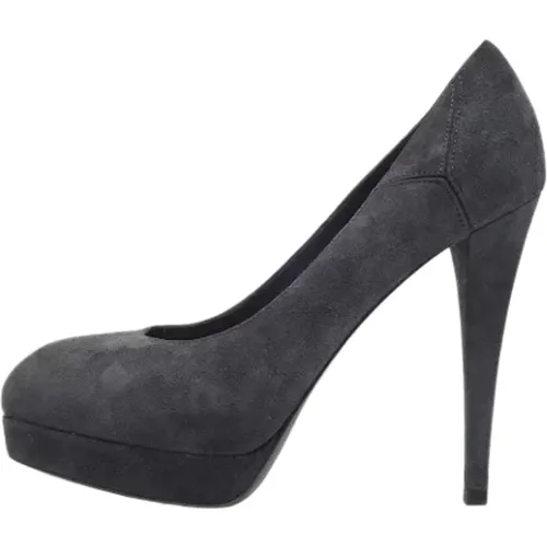Pre-owned Wildleder heels , Damen, Größe: 36 EU - Yves Saint Laurent Vintage - Modalova