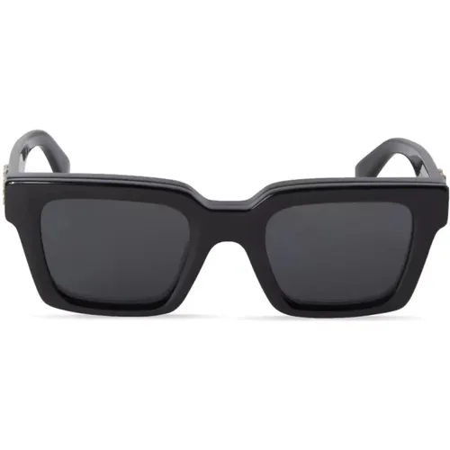 Oeri106 Clip-On Sunglasses , male, Sizes: 53 MM - Off White - Modalova