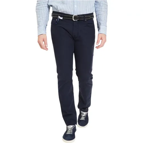 Regular Slim Fit Pants , male, Sizes: W35 - Jacob Cohën - Modalova