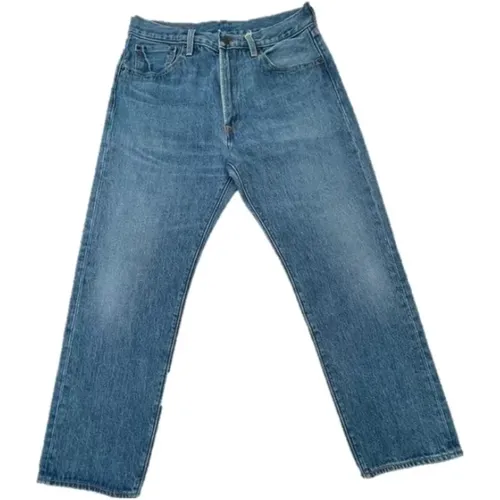 Levi's , Straight Crop Jeans , male, Sizes: W32 - Levis - Modalova