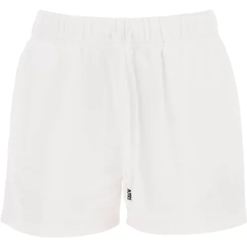 Sweatshorts mit gesticktem Logo , Damen, Größe: S - Autry - Modalova