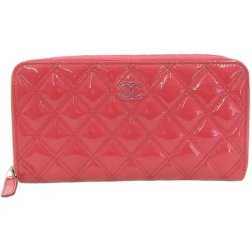 Pre-owned Leather Wallet , female, Sizes: ONE SIZE - Chanel Vintage - Modalova