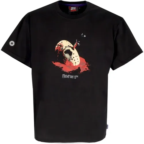 Horror Pack Schwarzes Herren T-Shirt , Herren, Größe: L - Octopus - Modalova