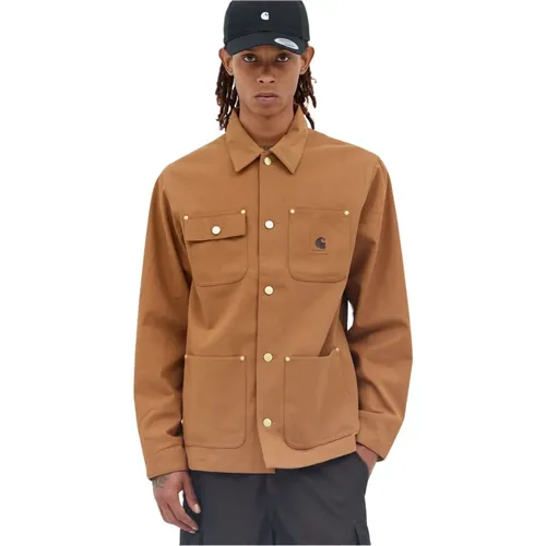 Faux-Leder Michigan Jacke - Carhartt WIP - Modalova