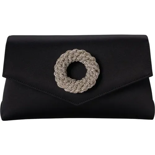 Elegant Jewel Clutch in , female, Sizes: ONE SIZE - Hibourama - Modalova