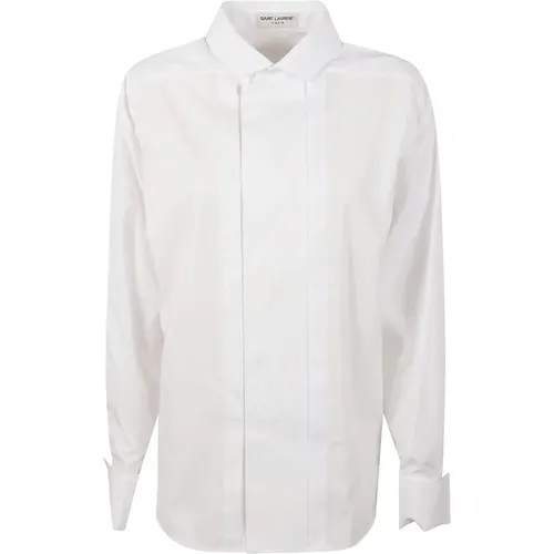 Shirt for Men , female, Sizes: L, M - Saint Laurent - Modalova