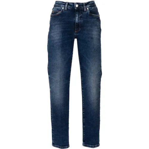 Dunkle Denim Slim Fit Komfort Hose , Damen, Größe: W27 - Nine In The Morning - Modalova