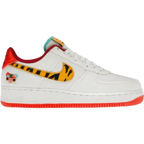 Year of the Tiger Canvas Sneakers , female, Sizes: 7 UK, 7 1/2 UK, 3 UK, 4 1/2 UK, 8 UK, 5 UK, 11 UK, 2 1/2 UK, 6 UK, 9 UK, 3 1/2 UK, 5 1/2 UK - Nike - Modalova