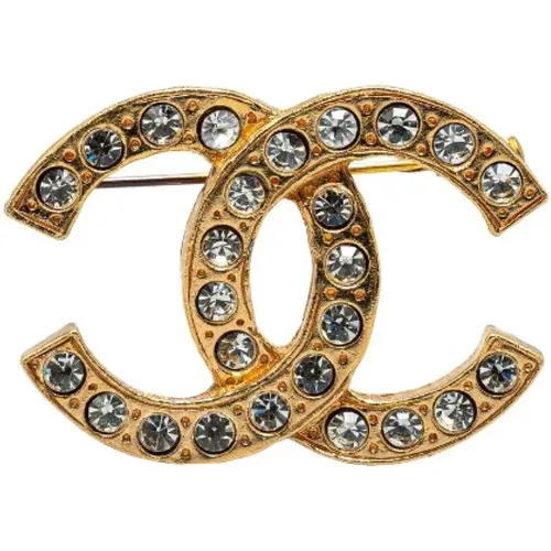 Pre-owned Metal brooches , female, Sizes: ONE SIZE - Chanel Vintage - Modalova