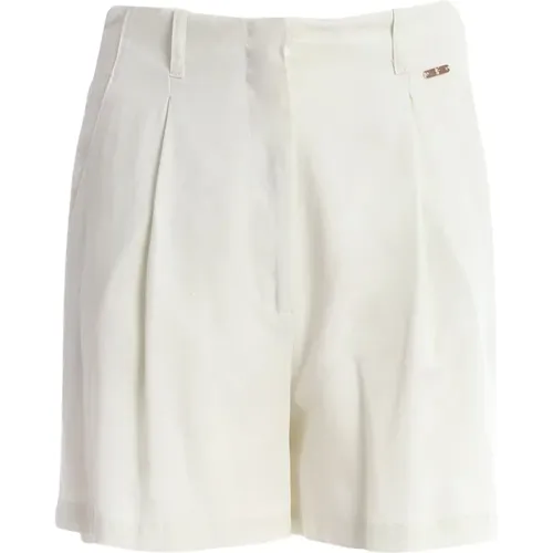 Shorts mit breitem Bund , Damen, Größe: XS - Fracomina - Modalova