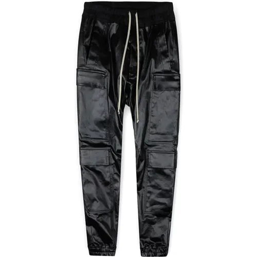 Cargo Popeline Trousers , male, Sizes: 2XL - Rick Owens - Modalova