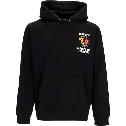 Heaven Hooded Sweatshirt Premium Fleece , male, Sizes: XL, L - Obey - Modalova