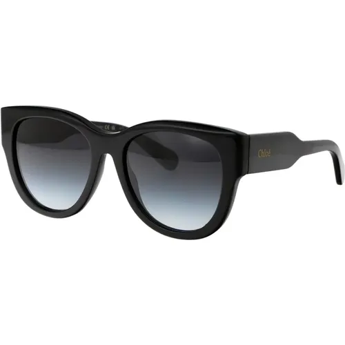 Stylische Sonnenbrille Ch0192S , Damen, Größe: 55 MM - Chloé - Modalova