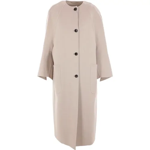 Oversize Cashmere Coat , female, Sizes: XS - Max Mara - Modalova