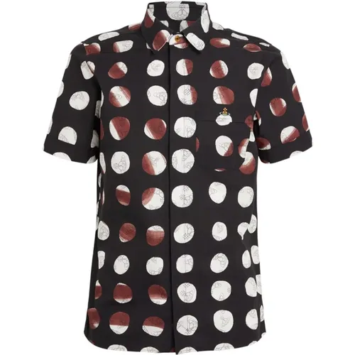 Orb Dots Shirt , male, Sizes: M, L - Vivienne Westwood - Modalova