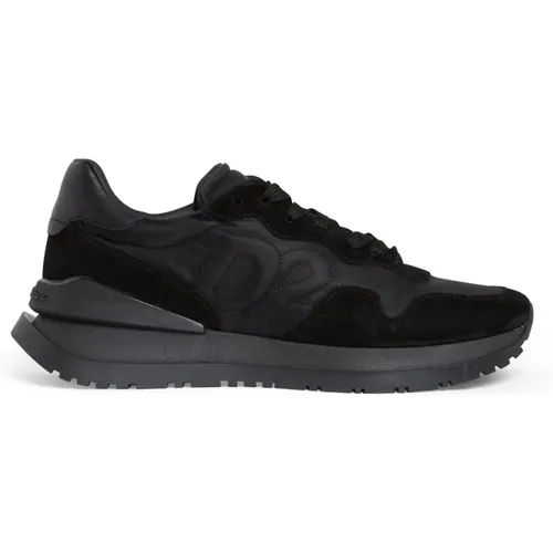 Stylish Lace-Up Sneakers for Running , male, Sizes: 7 UK - Dsquared2 - Modalova