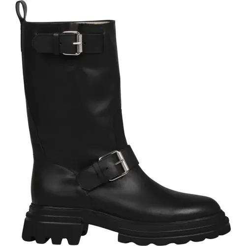 Bikerstiefel 10-stöckig,Stylische Bikerstiefel - Hogan - Modalova