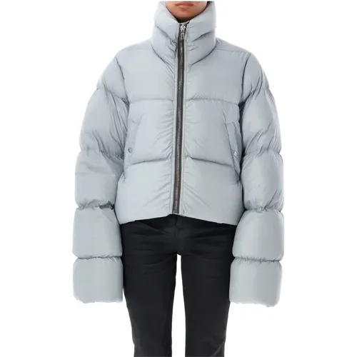 Pale Turtle Puffer Jacket , female, Sizes: M, XS - Rick Owens - Modalova