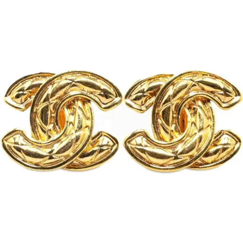 Pre-owned Metal chanel-jewelry , female, Sizes: ONE SIZE - Chanel Vintage - Modalova