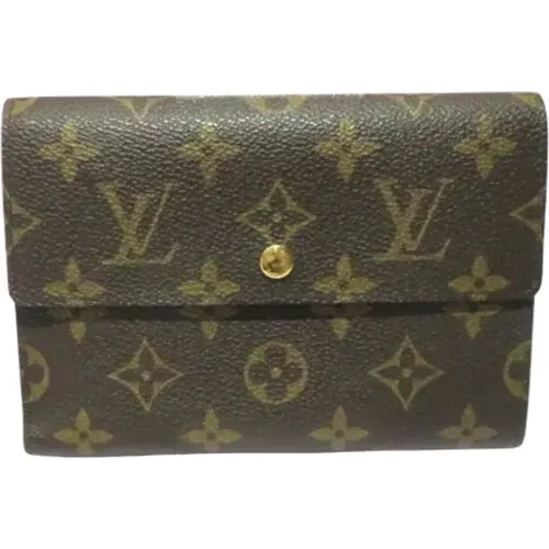 Pre-owned Canvas wallets , male, Sizes: ONE SIZE - Louis Vuitton Vintage - Modalova