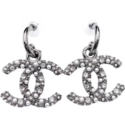 Pre-owned Pearl earrings , female, Sizes: ONE SIZE - Chanel Vintage - Modalova