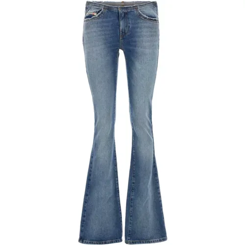 Flared Jeans , Damen, Größe: W27 - Diesel - Modalova