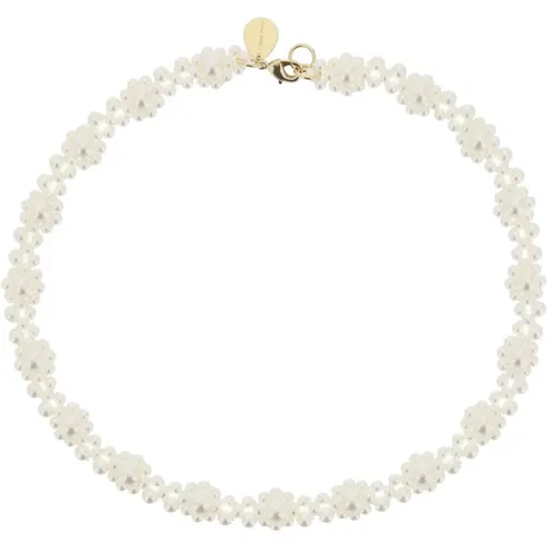 Daisy chain necklace , female, Sizes: ONE SIZE - Simone Rocha - Modalova