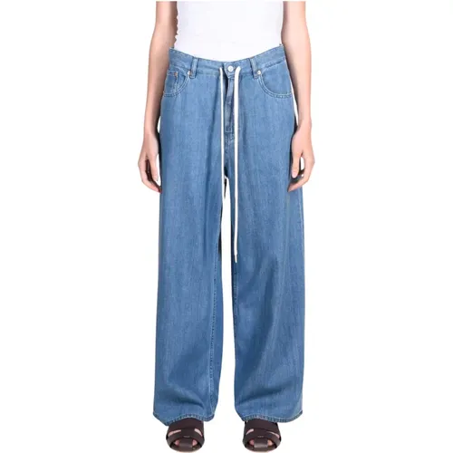 Cotton 5-Pocket Trousers , female, Sizes: 2XS, 3XS, XS - MM6 Maison Margiela - Modalova