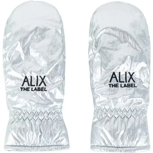 Metallic Handschuhe - Stilvolle Winterhandschuhe , Damen, Größe: ONE Size - Alix The Label - Modalova