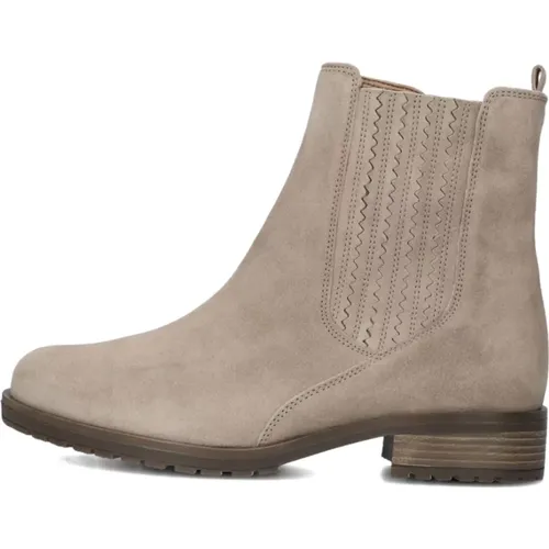 Beige Wildleder Stiefeletten Gabor - Gabor - Modalova