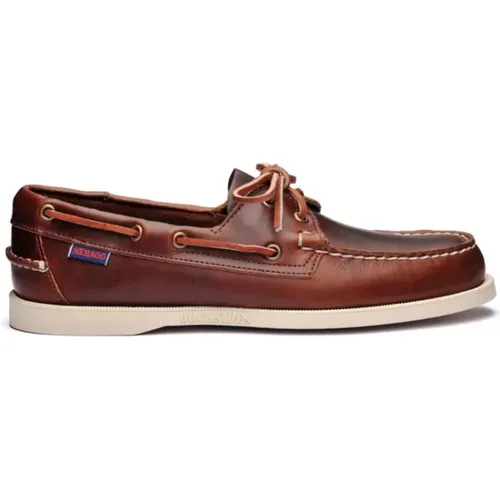 Braune Flache Schuhe Sebago - Sebago - Modalova