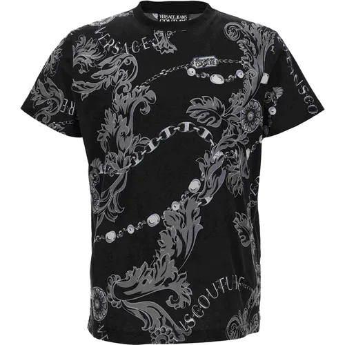 T-shirt and Polo Collection , male, Sizes: 3XL, 2XL - Versace Jeans Couture - Modalova